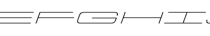 Stardust UltExpThinIta Font UPPERCASE