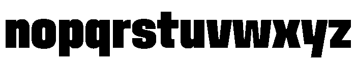 Stardust UltraCondBlack Font LOWERCASE