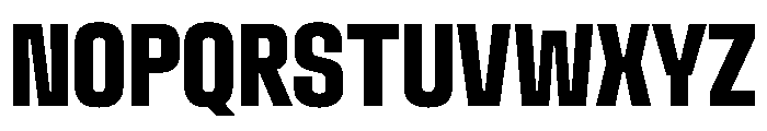 Stardust UltraCondBold Font UPPERCASE