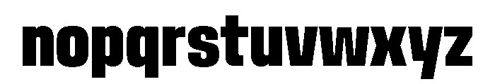 Stardust UltraCondExtBd 0c509de8 Font LOWERCASE