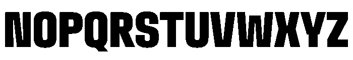 Stardust UltraCondExtBd Font UPPERCASE