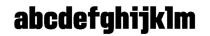 Stardust UltraCondExtBd FONT