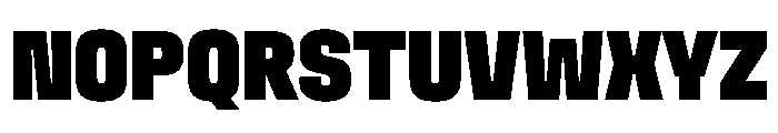 Stardust UltraCondExtBlk Font UPPERCASE