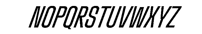Stardust UltraCondIta Font UPPERCASE