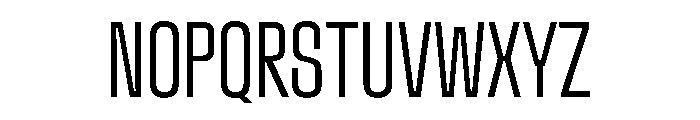 Stardust UltraCondLight Font UPPERCASE