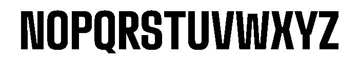 Stardust UltraCondSemBd Font UPPERCASE