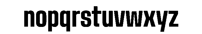 Stardust UltraCondSemBd Font LOWERCASE