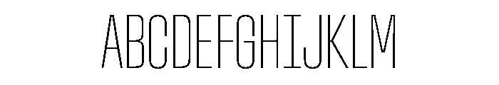 Stardust UltraCondThin 429f5a05 Font UPPERCASE