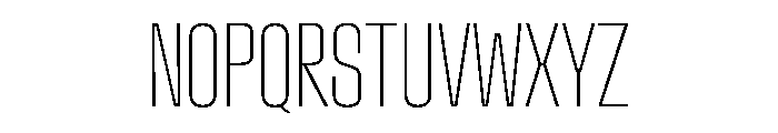 Stardust UltraCondThin 429f5a05 Font UPPERCASE