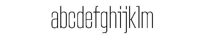 Stardust UltraCondThin FONT