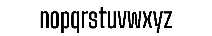 Stardust UltraCondensed 1315201e Font LOWERCASE