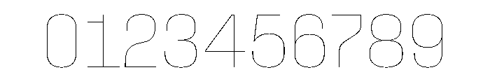 StardustVAR CondensedHairline Instance Font OTHER CHARS