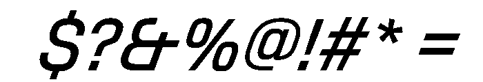 StardustVAR CondensedItalic Instance Font OTHER CHARS