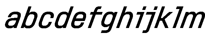 StardustVAR CondensedItalic Instance FONT