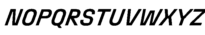 StardustVAR CondensedMediumItalic Instance 20079045 Font UPPERCASE