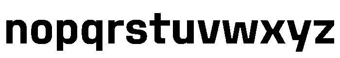 StardustVAR CondensedSemiBold Instance 3cc48586 Font LOWERCASE