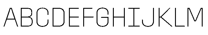 StardustVAR CondensedThin Instance D78b3cd4 Font UPPERCASE