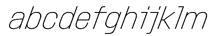 StardustVAR CondensedThinItalic Instance Ce2179cf FONT