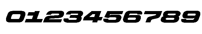 StardustVAR ExpandedBlackItalic Instance Font OTHER CHARS