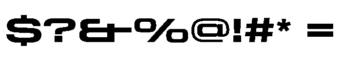 StardustVAR ExpandedBold Instance Font OTHER CHARS