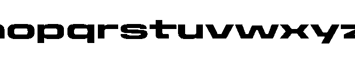 StardustVAR ExpandedExtraBold Instance Font LOWERCASE