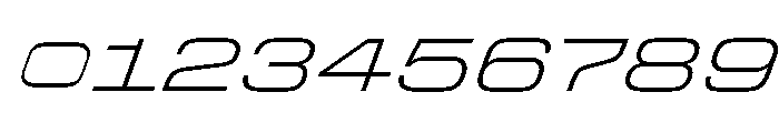 StardustVAR ExpandedExtraLightItalic Instance Font OTHER CHARS