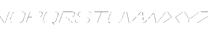 StardustVAR ExpandedHairlineItalic Instance F964eda9 Font UPPERCASE