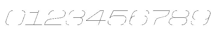 StardustVAR ExpandedHairlineItalic Instance Font OTHER CHARS