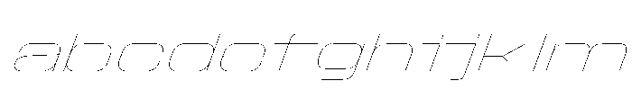 StardustVAR ExpandedHairlineItalic Instance FONT