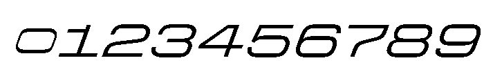 StardustVAR ExpandedLightItalic Instance Font OTHER CHARS