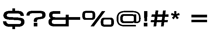 StardustVAR ExpandedMedium Instance Font OTHER CHARS