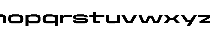 StardustVAR ExpandedSemiBold Instance Font LOWERCASE