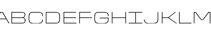 StardustVAR ExpandedThin Instance Eaae4338 Font UPPERCASE