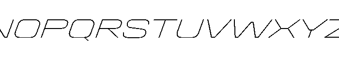 StardustVAR ExpandedThinItalic Instance 746d163f Font UPPERCASE