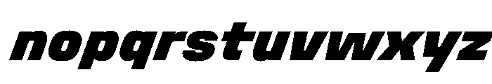 StardustVAR ExtraBlackItalic Instance C999af7b Font LOWERCASE