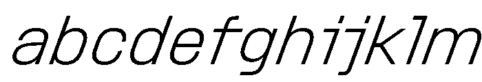 StardustVAR ExtraLightItalic Instance 6221693f FONT