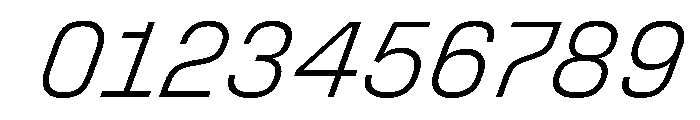 StardustVAR ExtraLightItalic Instance Font OTHER CHARS