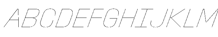 StardustVAR HairlineItalic Instance 3b3915d7 Font UPPERCASE