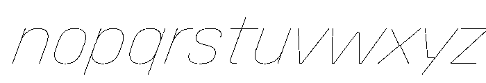 StardustVAR HairlineItalic Instance 3b3915d7 Font LOWERCASE