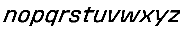 StardustVAR Italic Instance D2db8f49 Font LOWERCASE