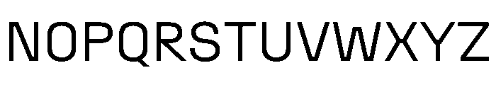 StardustVAR Light Instance Font UPPERCASE