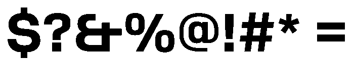 StardustVAR SemiBold Instance Font OTHER CHARS