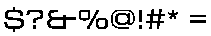 StardustVAR SemiExpanded Instance Font OTHER CHARS