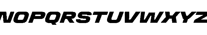 StardustVAR SemiExpandedBlackItalic Instance 4f99fb14 Font UPPERCASE