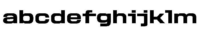 StardustVAR SemiExpandedBold Instance FONT