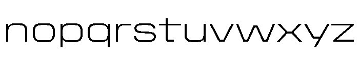 StardustVAR SemiExpandedExtraLight Instance 94fe4682 Font LOWERCASE