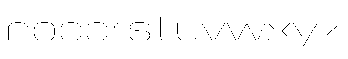 StardustVAR SemiExpandedHairline Instance 5754940a Font LOWERCASE