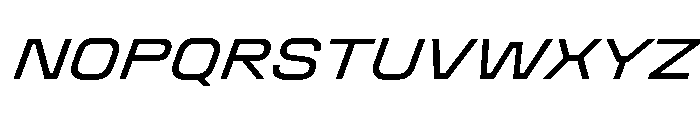 StardustVAR SemiExpandedItalic Instance 0d7ea87f Font UPPERCASE