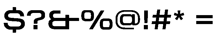 StardustVAR SemiExpandedMedium Instance Font OTHER CHARS