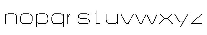 StardustVAR SemiExpandedThin Instance Ab6c2017 Font LOWERCASE